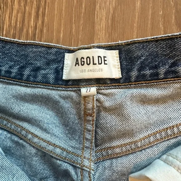 Agolde Riley Jean Straight Leg size 27 - Picture 4 of 7